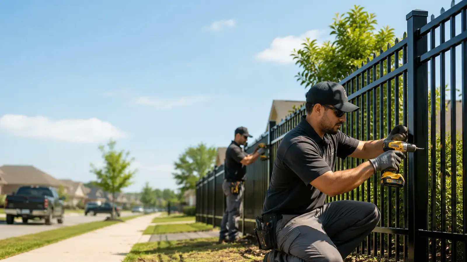 Metal Fence Installation in West Mineral, KS